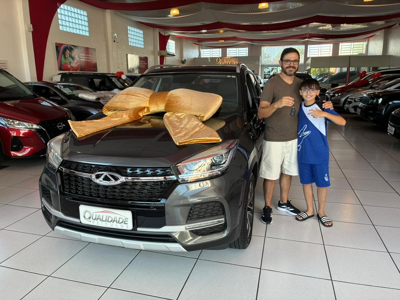 Cliente Feliz Qualidade Veículos