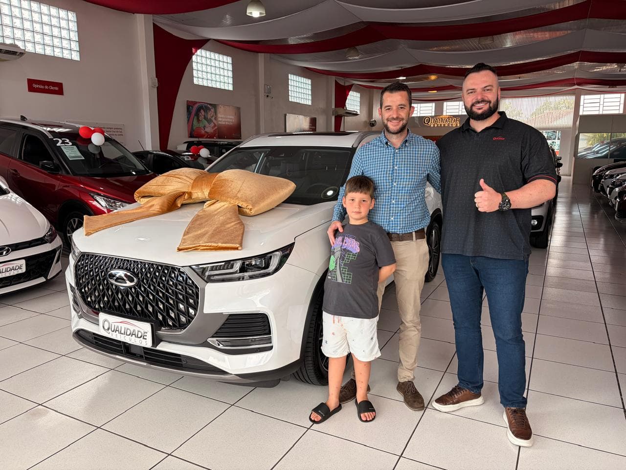 Cliente Feliz Qualidade Veículos