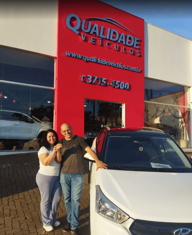Cliente Feliz Qualidade Veículos